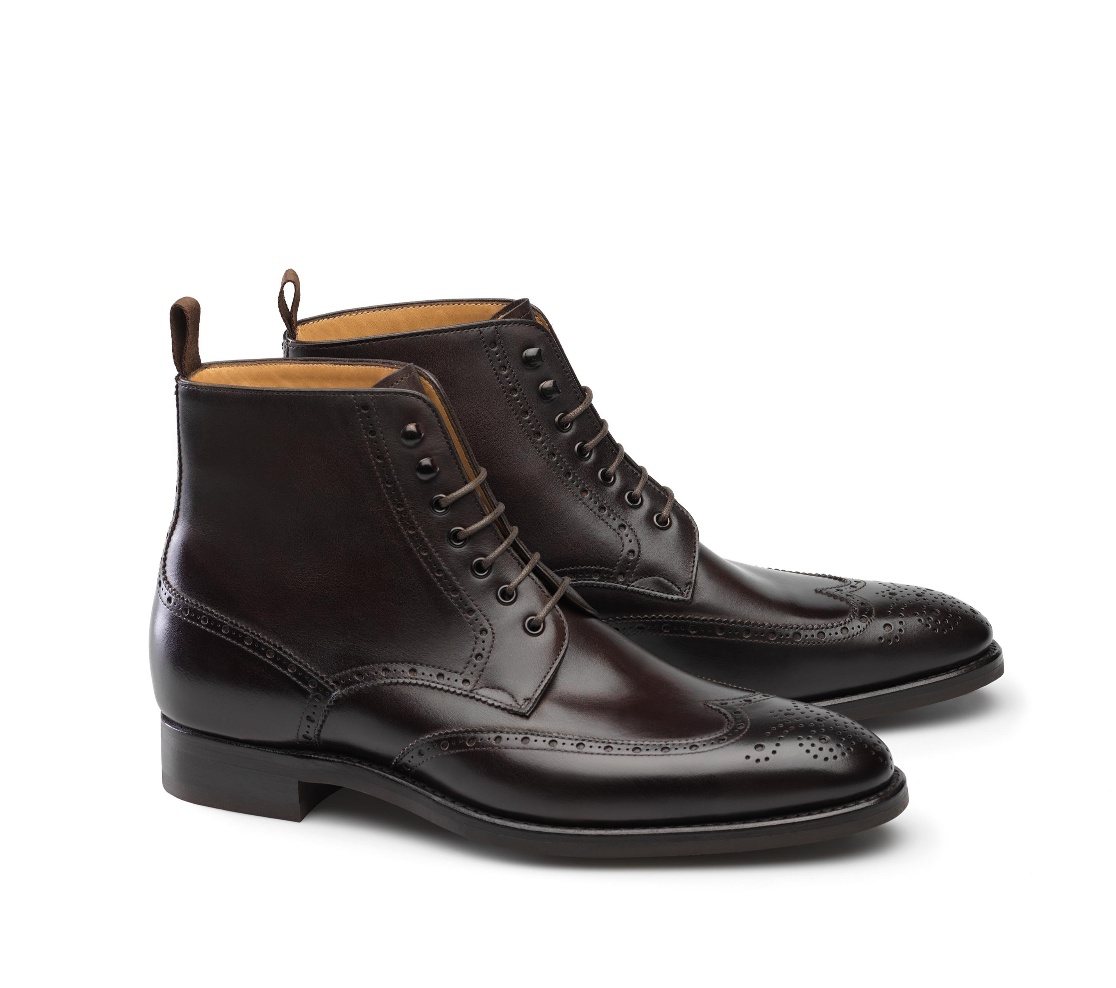 Botas com Atacadores - Anthony Anilina CS Chocolat Botas com Atacadores - Anthony Anilina CS Chocolat
